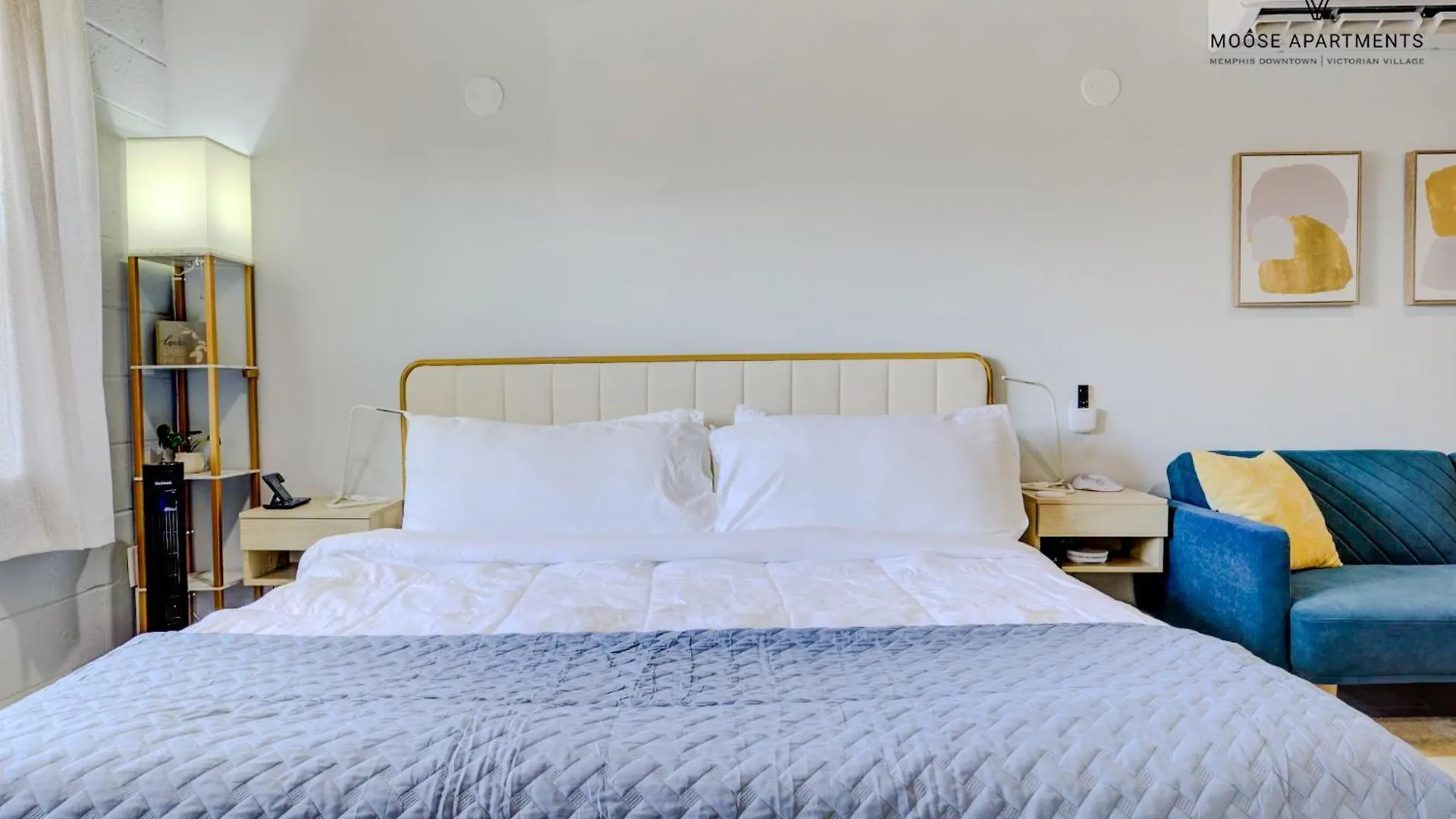 The Moose #5 - Modern Comfy Studio With King Bed, Free Parking & Fast Wifi Memphis